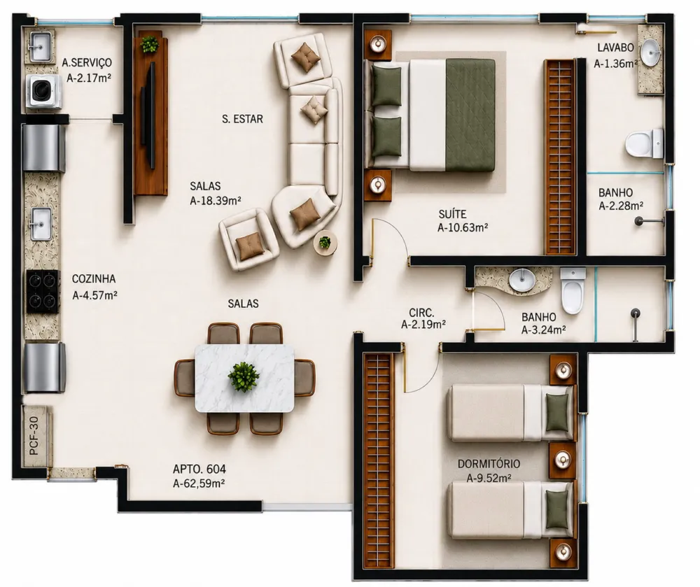 Apartamento para venda no bairro Nações em Balneário Camboriú