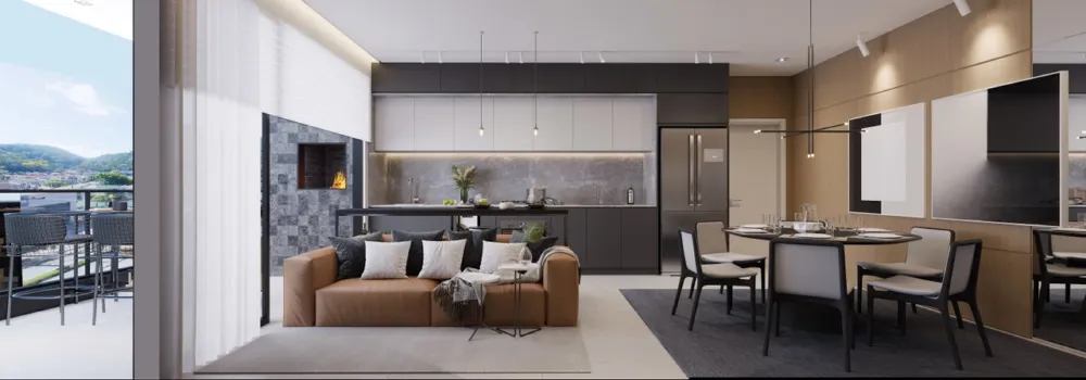 Apartamento 1 quarto para venda no bairro Fazendinha em Itajaí