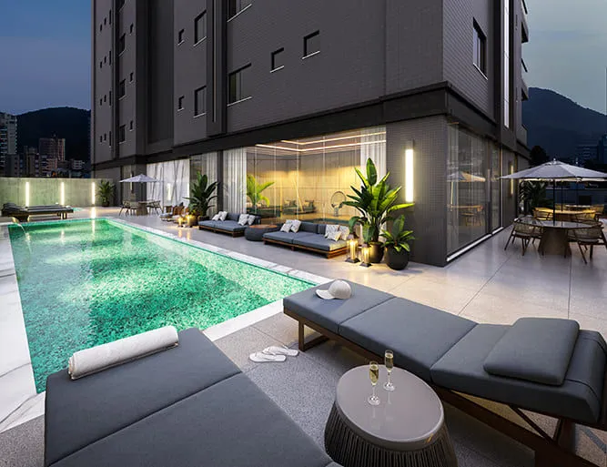 Apartamento para venda no bairro Meia Praia em Itapema